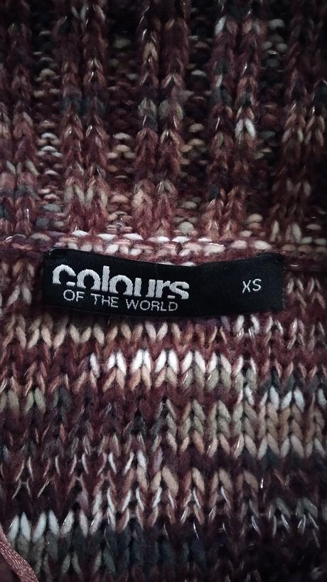 Svetr - rolák, colours of the world,s