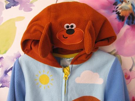 Fleecový overal na spaní pejsek, george,92