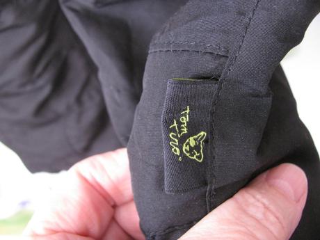 Černé oteplovačky ,lyžařské kalhoty tom tino, 104