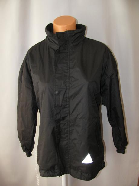 Zimní,oboustranná bunda s kapucí, 158