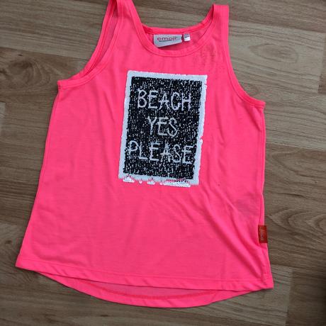 Menive obrazky emoji neonova ruzova barva 134/140, 134