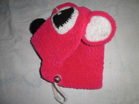 Zimní čepice "myška", 98