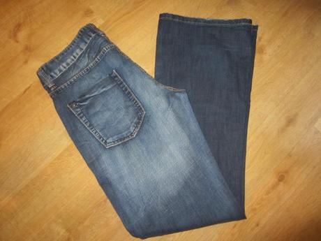 Peckovní džíny, rifle, h&m,m
