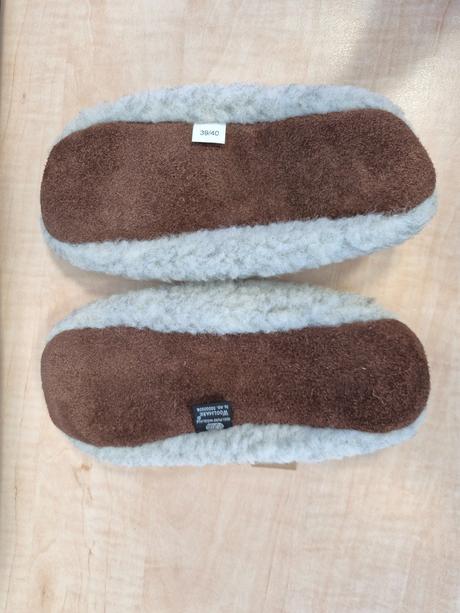 Vlněné baleríny merino vel. 39/40, 39
