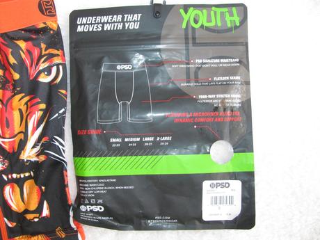 Chlapecké boxerky psd wild stripes youth underwear, 122