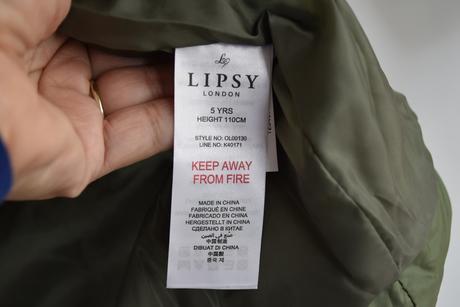 Bunda přechodová vel. 5 let, 110