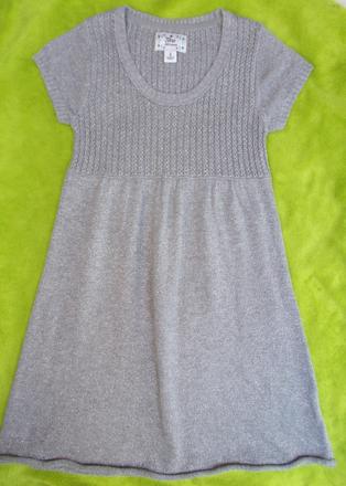 Dívčí pleteninové šaty gap, gap,128