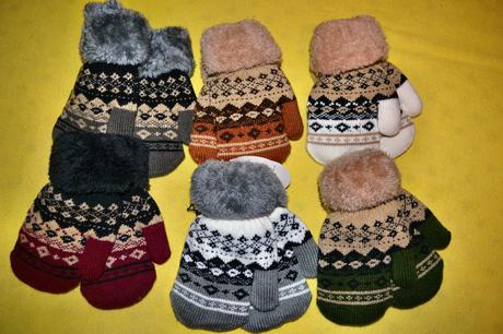 Silné rukavice palčáky, 104 / 110 / 116 / 122