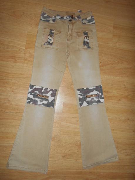 Dívčí kalhoty vel.152/158, 152