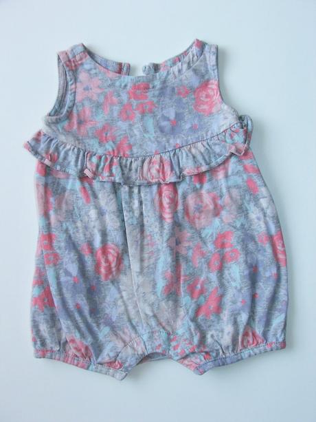 P79 letní květovaný overal vel. 62, gap,62