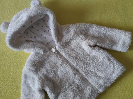 Chlupatá mikina s oušky, f&f,74