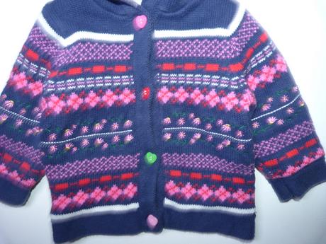 Bavlněný svetřík s kožíškem vel. 68, tu,68