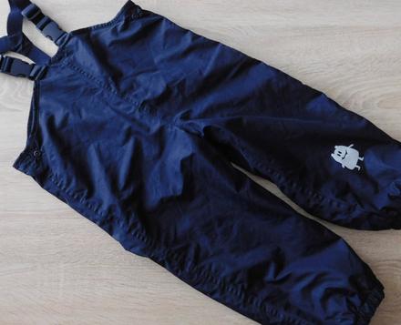 Nepromokavé podšité kalhoty pocopiano vel.98/104, 104