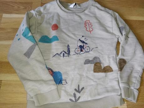 Mikina s medvědem 116, marks & spencer,116