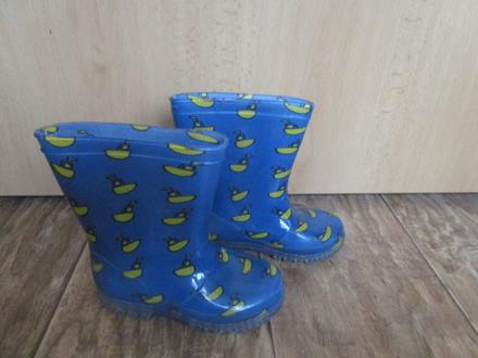 Pěkné modré gumovky, č. 26, málo nošené, kuniboo,26