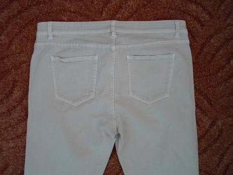 Růžové fialkové kalhoty rifle džíny, 40