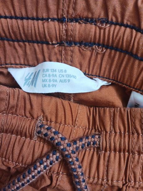 Kraťasy h&m č.134, h&m,134
