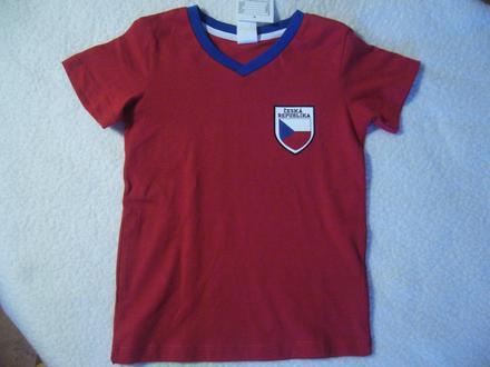 Frajerské bavlněné triko, h&m,92