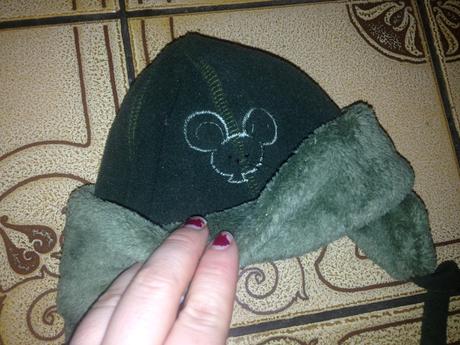 Klučičí zimní čepice myšička, obvod 36 - 38 cm, 56