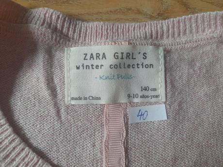 Svetr, zara, vel 140, zara,140