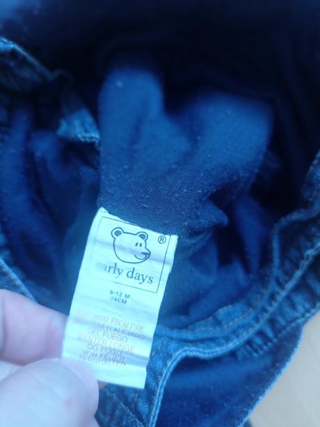 Kalhoty rifle s laclem / lacláče podšité 74, early days,74