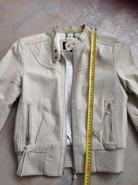 Bomber kožená bunda šedá pepejeans london vel.s,36, pepe jeans,s