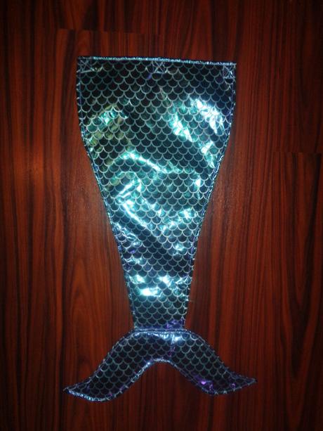 Karneval - ploutev pro mořskou pannu - 4 - 6 let,