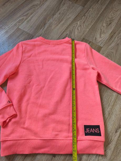 Neonová mikina calvin klein 152-164, xs-s, calvin klein,152
