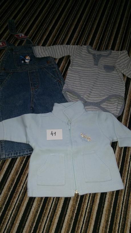 Džíny,body a mikina, 68–80