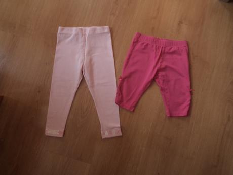 Hezké 2x legínky č.91, 92