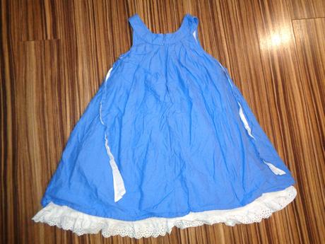 Nádherné modré šaty s motýlky, monsoon,116