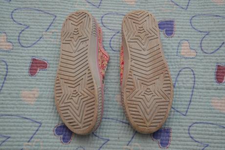 Letní plátěné tenisky, plátěnky květované, 32