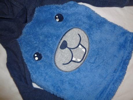 Super medvídková mikina - chlupatka, dopodopo,92