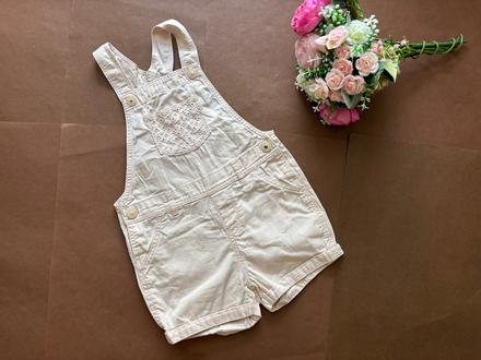 Laclové béžové kraťasy - v.86, h&m,86