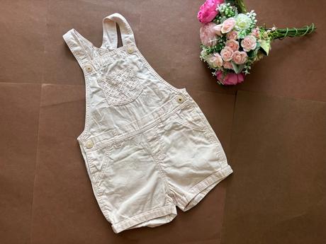 Laclové béžové kraťasy - v.86, h&m,86