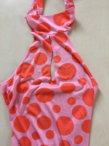 Oranžový puntík top, vel s, vila, s