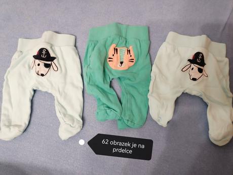 Kojenecký polodupačky 62, 62