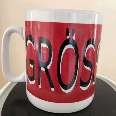 Xxl hrnek velky s nemeckym napisem, 