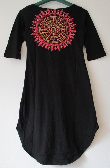 Dámské šaty tunika mandaly himalife s 36, 36 / s