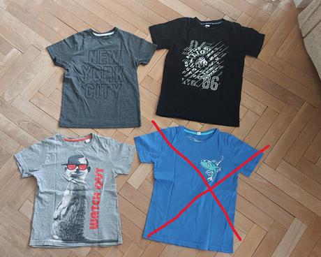 Trička s krátkým rukávem 128/134, bonprix,128