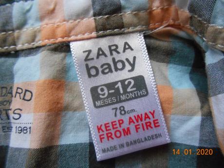 Chlapecká košile, zara,74