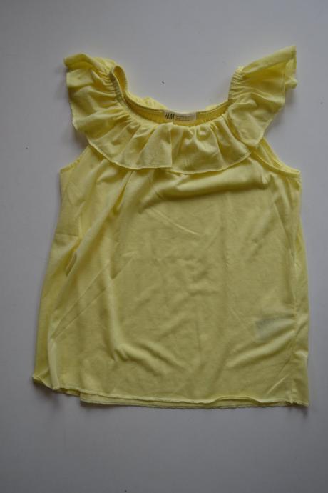 Tričko s volánkem, h&m,122