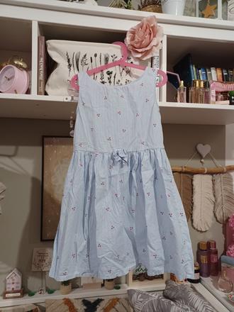 Třešničkové šaty h&m 134/140, h&m,140