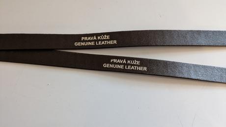 Dámský kožený pásek genuie leather pas 83 - 93 cm,