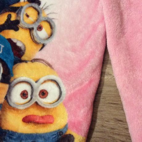 Huňatá mikina ,,mimoni" z coral fleece, george,134