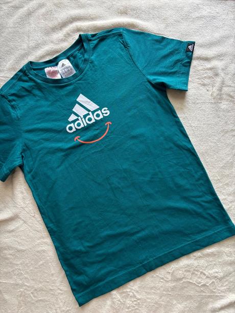Triko zelené zn. adidas - v.11/12 let, adidas,152