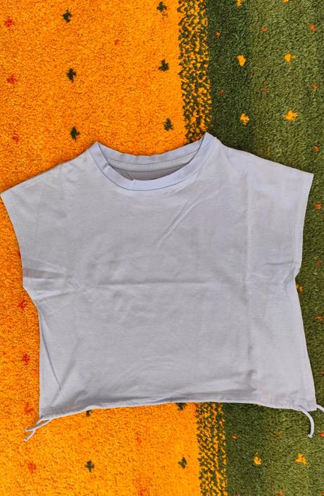 Světlemodré tričko, h&m,134