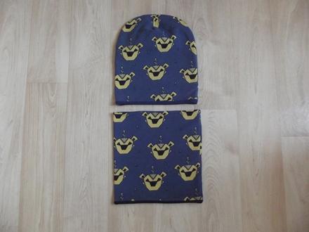 Čepice s nákrčníkem v.122/134, 122