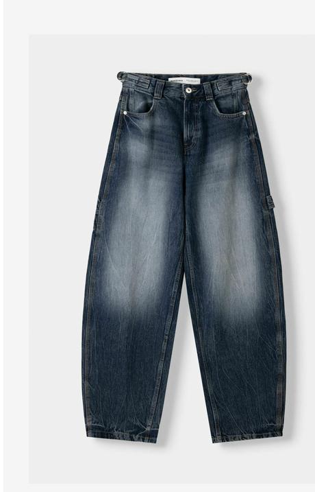 Krásné baggy rifle značky bershka, bershka,xs