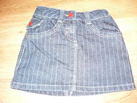 Riflová sukně zn.marks&spencer, vel. 116, marks & spencer,116